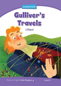 کتاب Pearson  GULLIVER'S TRAVELS level 5+QR