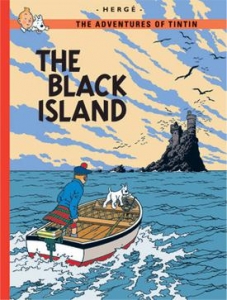  کتاب Tintin The Black Island by Hergé