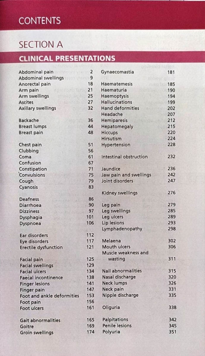 کتاب Pocketbook of Differential Diagnosis (5th) Edition