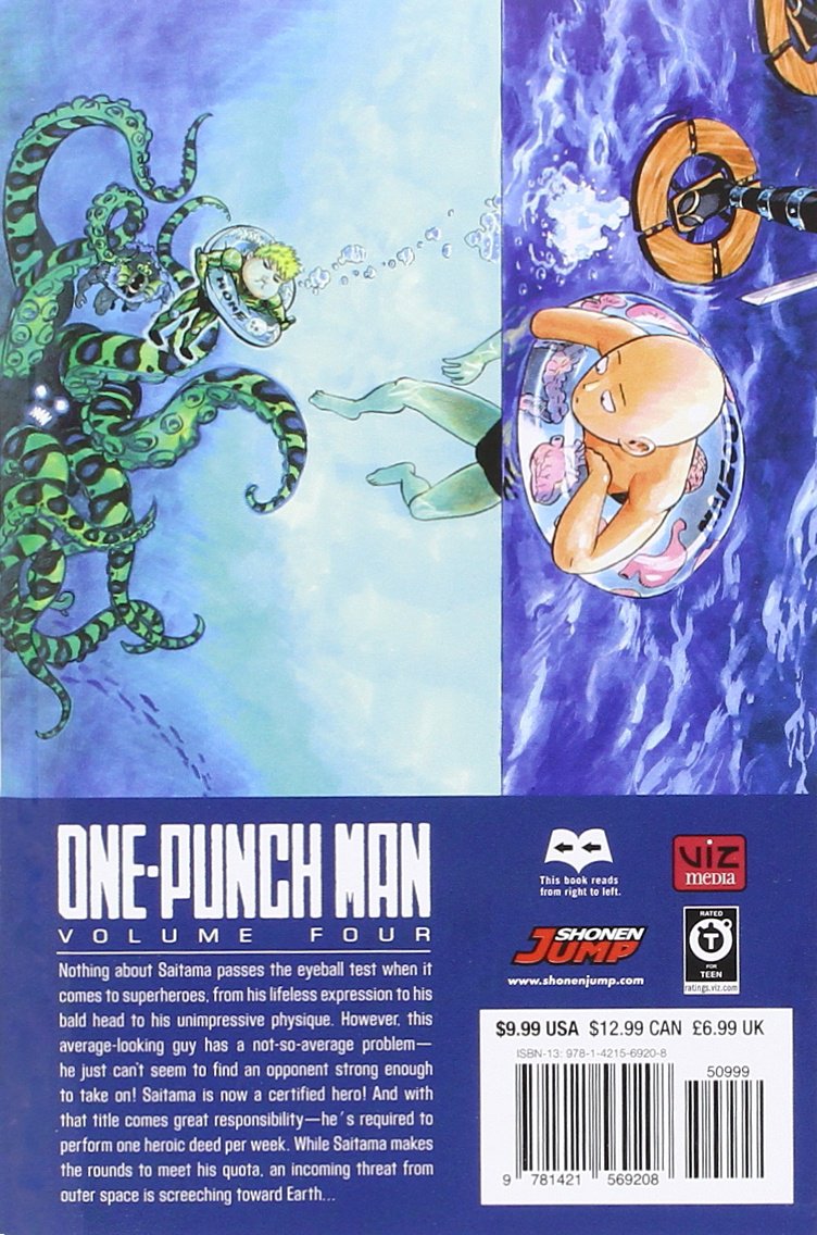 One Punch Man Vol. 4 by ONE