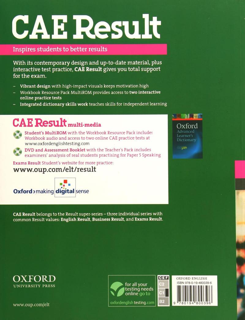 CAE Result OXFORD 