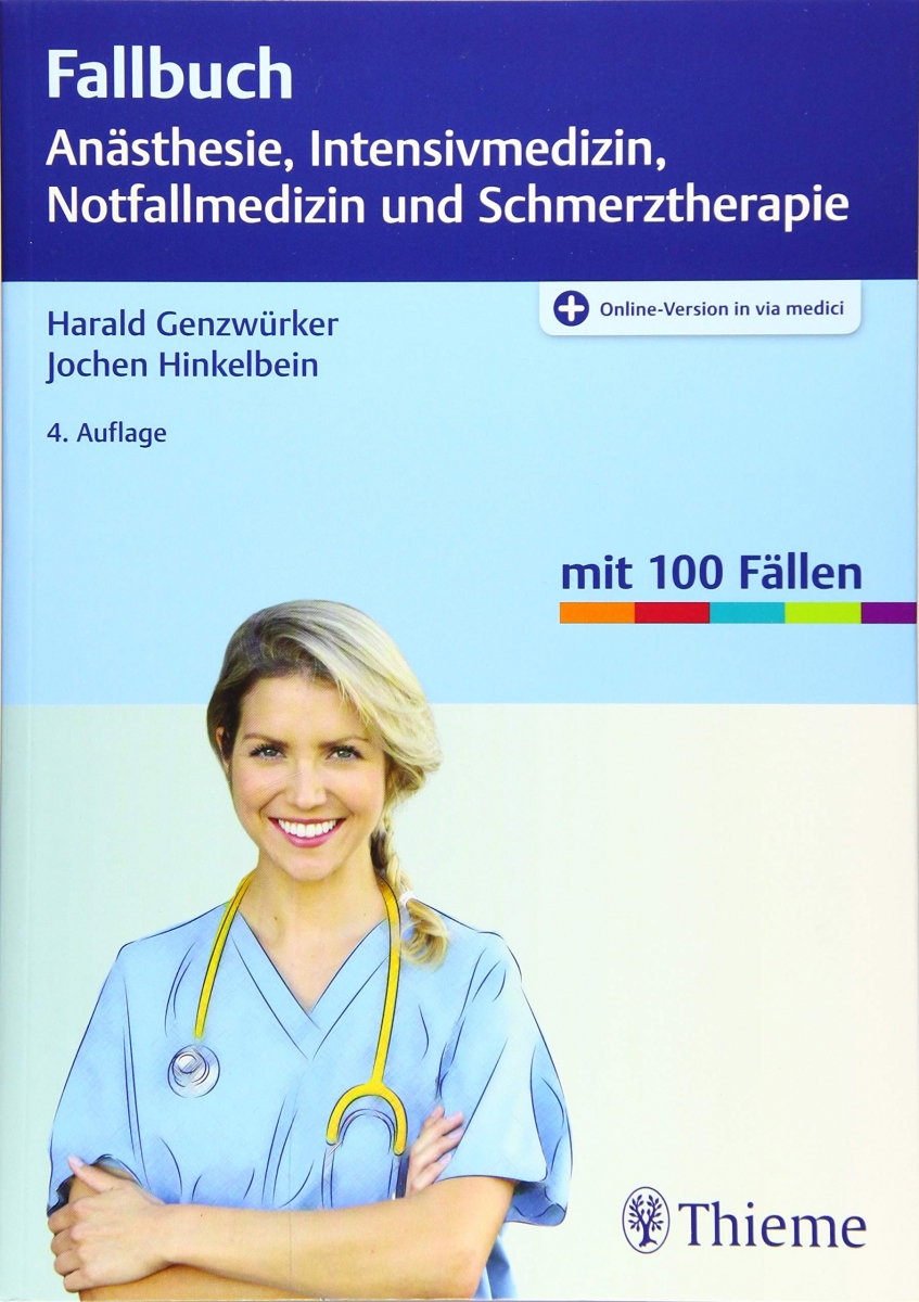 خرید کتاب پزشکی زبان آلمانی Fallbuch Anästhesie, Intensivmedizin Und ...