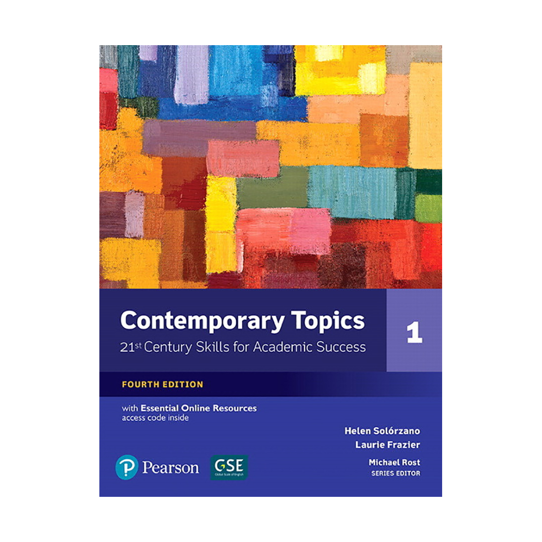 خرید کتاب زبان Contemporary Topics 1 (4th Edition) فروشگاه کتاب اٌکتاب