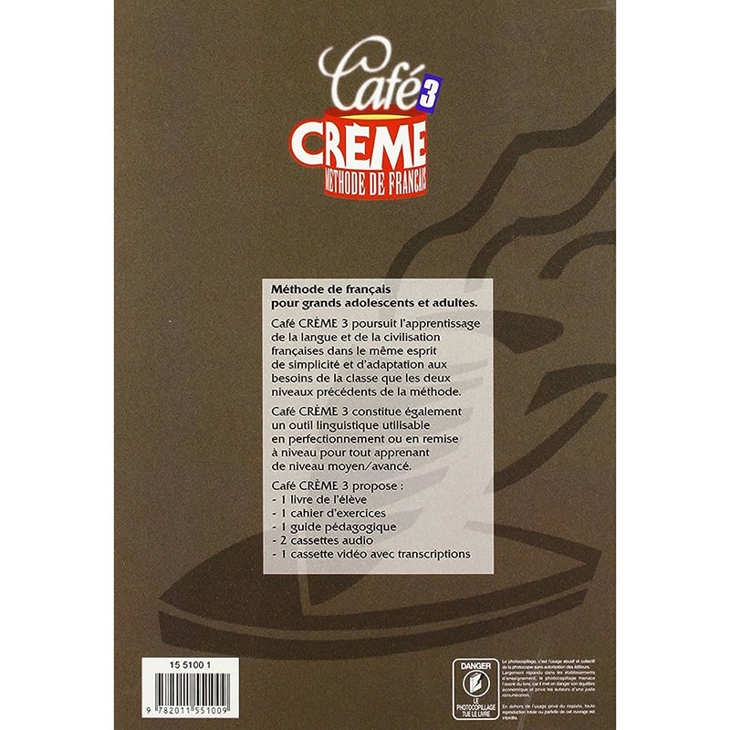  کتاب  Cafe Creme 3 SB+WB