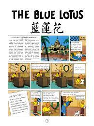  کتاب Tintin The Blue Lotus by Hergé