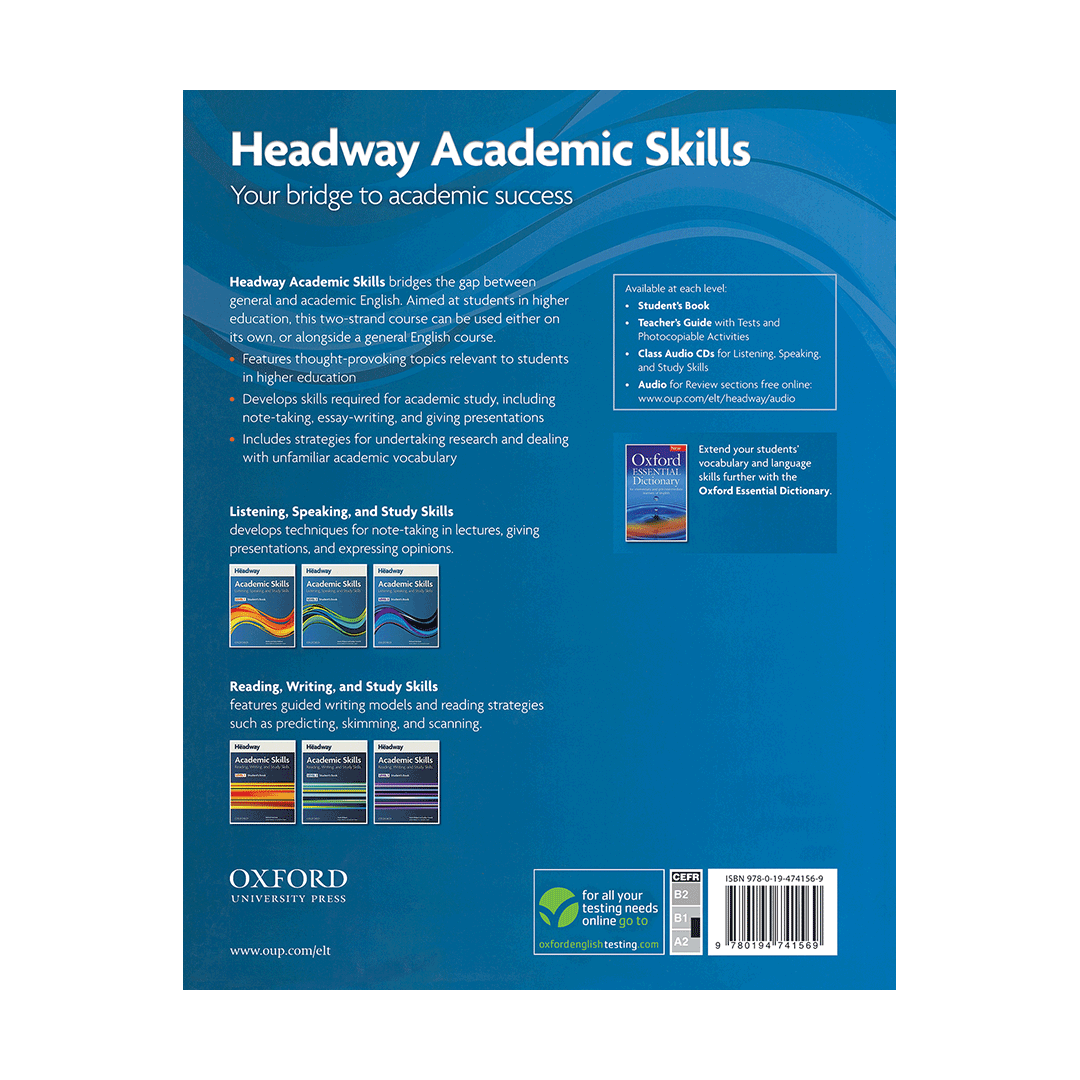 Headway Academic Skills 1 Listening and Speaking 