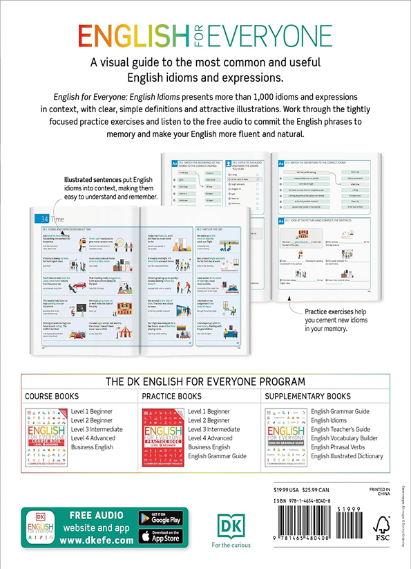 کتاب English for Everyone English Idioms