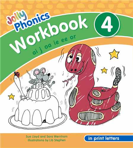 کتاب Jolly Phonics 4 Workbook ویرایش جدید