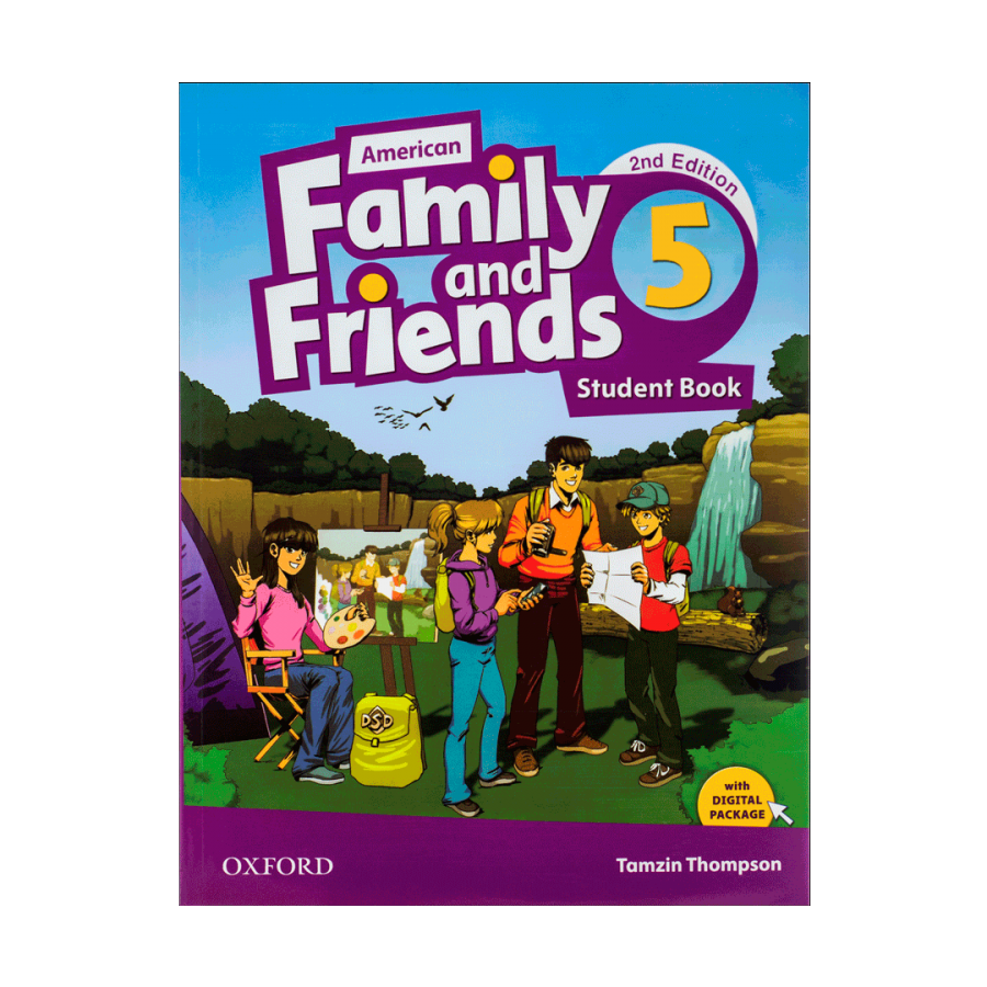 American Family and Friends 5 (2nd) SB+WB وزیری