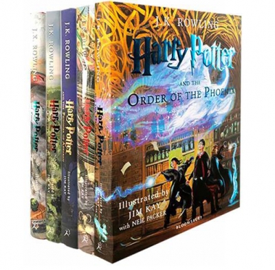 مجموعه Harry Potter (Illustrated Edition 1 to 5) مصور