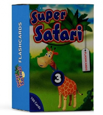  Super Safari 3 flash cards فلش کارت