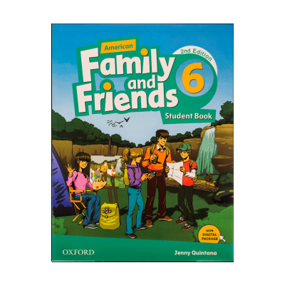 American Family and Friends 6 (2nd) SB+WB وزیری