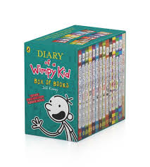 پک 19 جلدی کتاب Diary Of A Wimpy KID همراه قاب