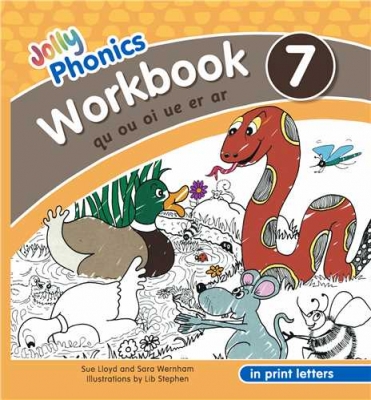 کتاب Jolly Phonics 7 Workbook ویرایش جدید