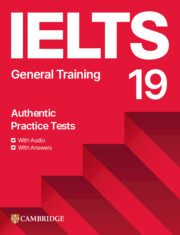 کتاب IELTS CAMBRIDGE 19 general