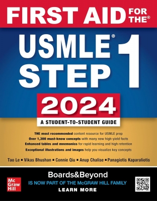 کتاب First Aid for the USMLE Step 1 2024